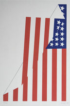 Jim Jacobs - American Flag Signed Limited Edition Original Print #87/200 Framed