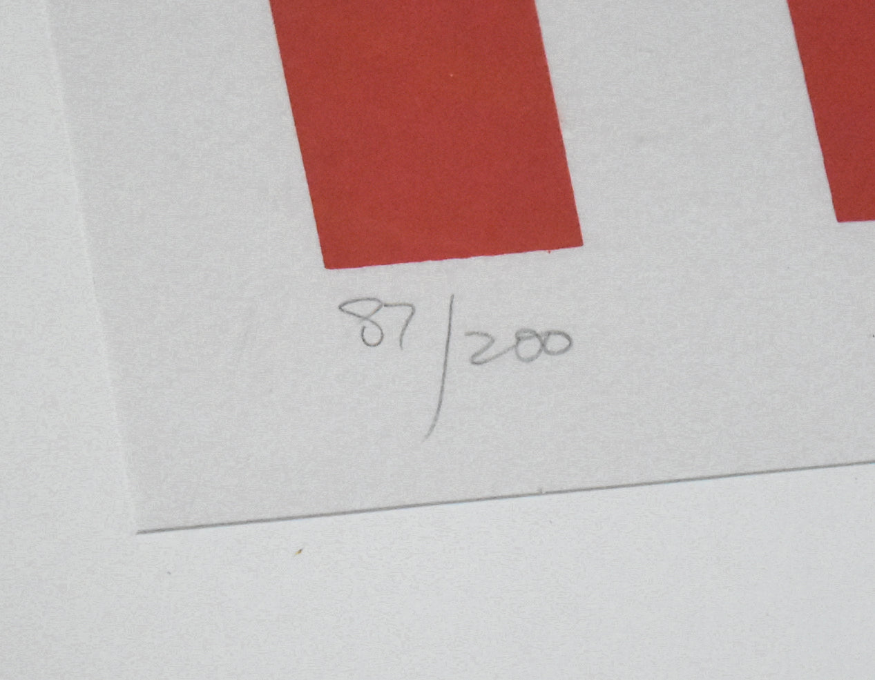 Jim Jacobs - American Flag Signed Limited Edition Original Print #87/200 Framed