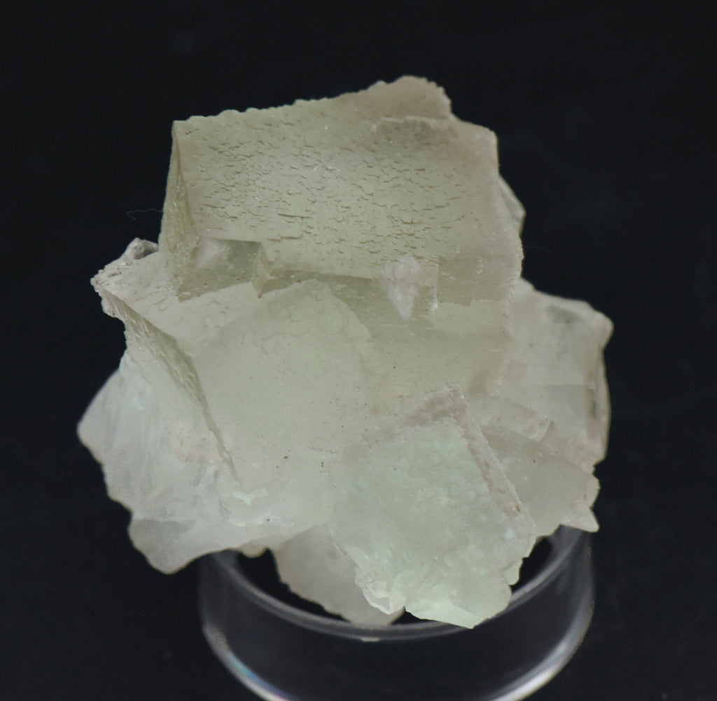 Light Green and Purple Fluorite Crystal Cluster