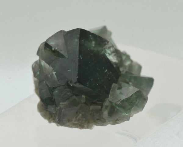 Green Fluorite Crystal Cluster Mineral Specimen - England