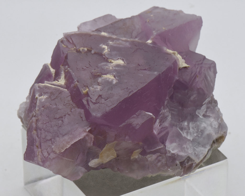 Purple Fluorite Large Crystal Mineral Specimen - Mexico