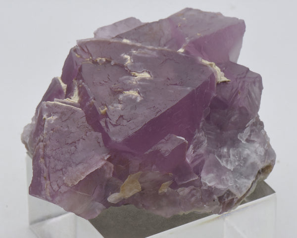 Purple Fluorite Large Crystal Mineral Specimen - Mexico