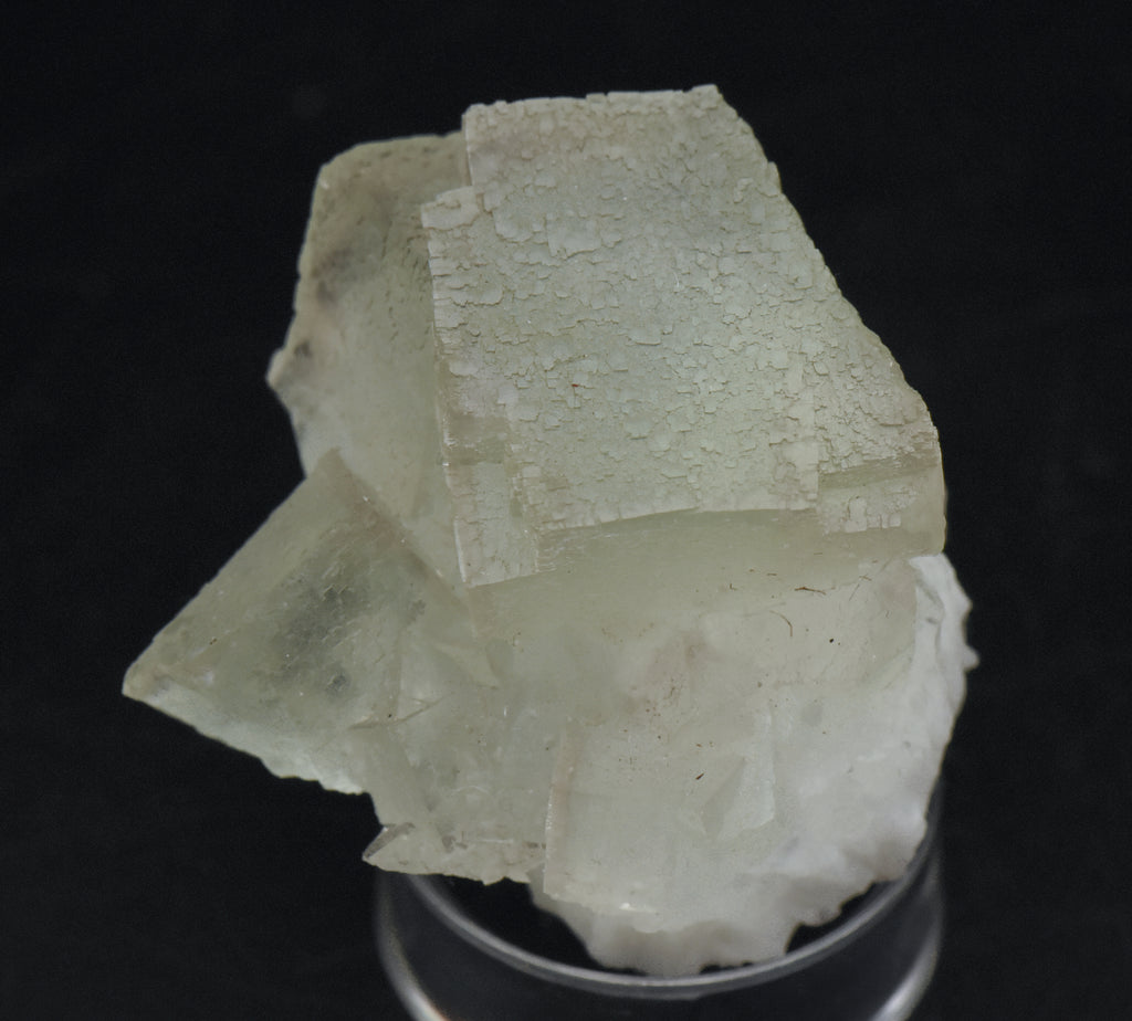 Light Green and Purple Fluorite Crystal Cluster