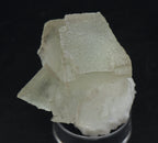 Light Green and Purple Fluorite Crystal Cluster