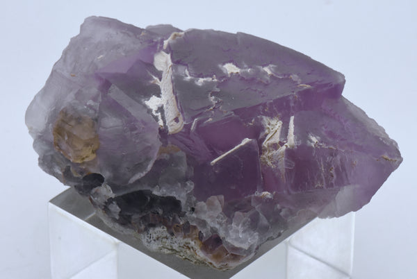 Purple Fluorite Large Crystal Mineral Specimen - Mexico