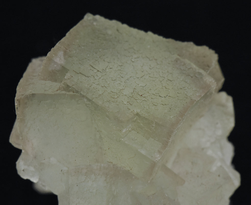 Light Green and Purple Fluorite Crystal Cluster