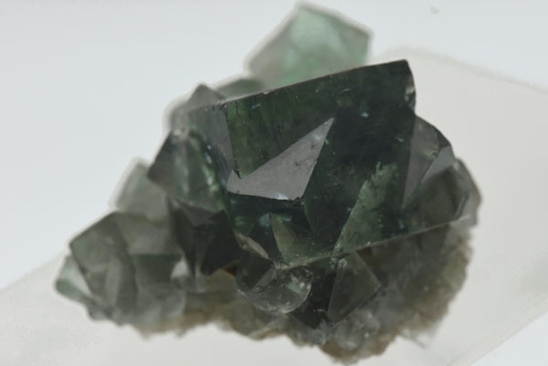 Green Fluorite Crystal Cluster Mineral Specimen - England