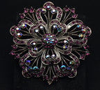 Vintage Ornate Floral Brooch