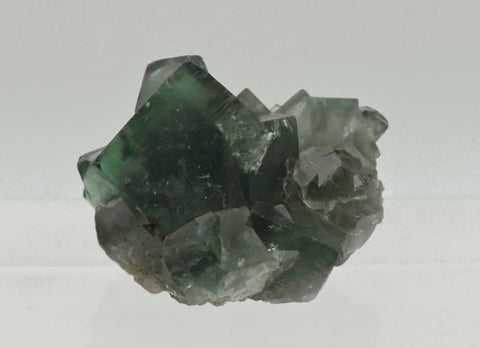 Green Fluorite Crystal Cluster Mineral Specimen - England