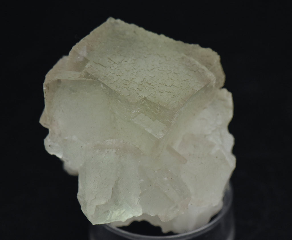 Light Green and Purple Fluorite Crystal Cluster