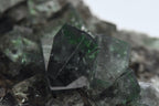 Green Fluorite Crystal Cluster on Matrix - UK