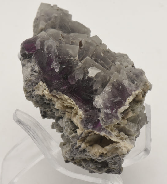 Purple Fluorite "Rucksackkluft" Mineral Specimen - Austria