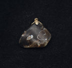 Turtella Jasper Tumbled Fossil Pendant