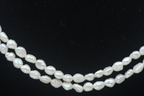 Vintage Freshwater Pearls Single Strand Necklace - 35"