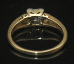 Vintage 14k Gold Solitaire Diamond Ring - Size 6.75