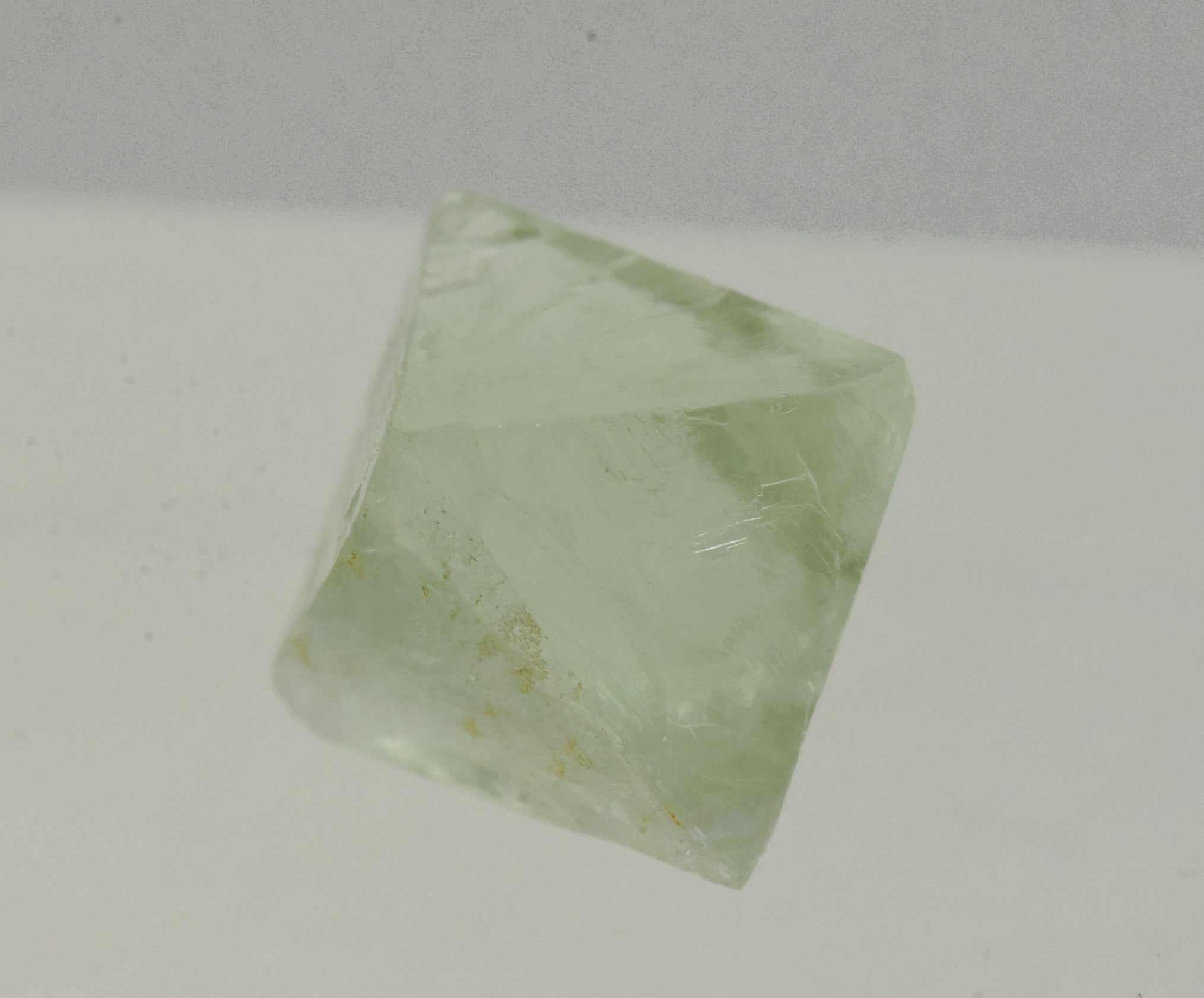 Single Green Fluorite Crystal - Argentina