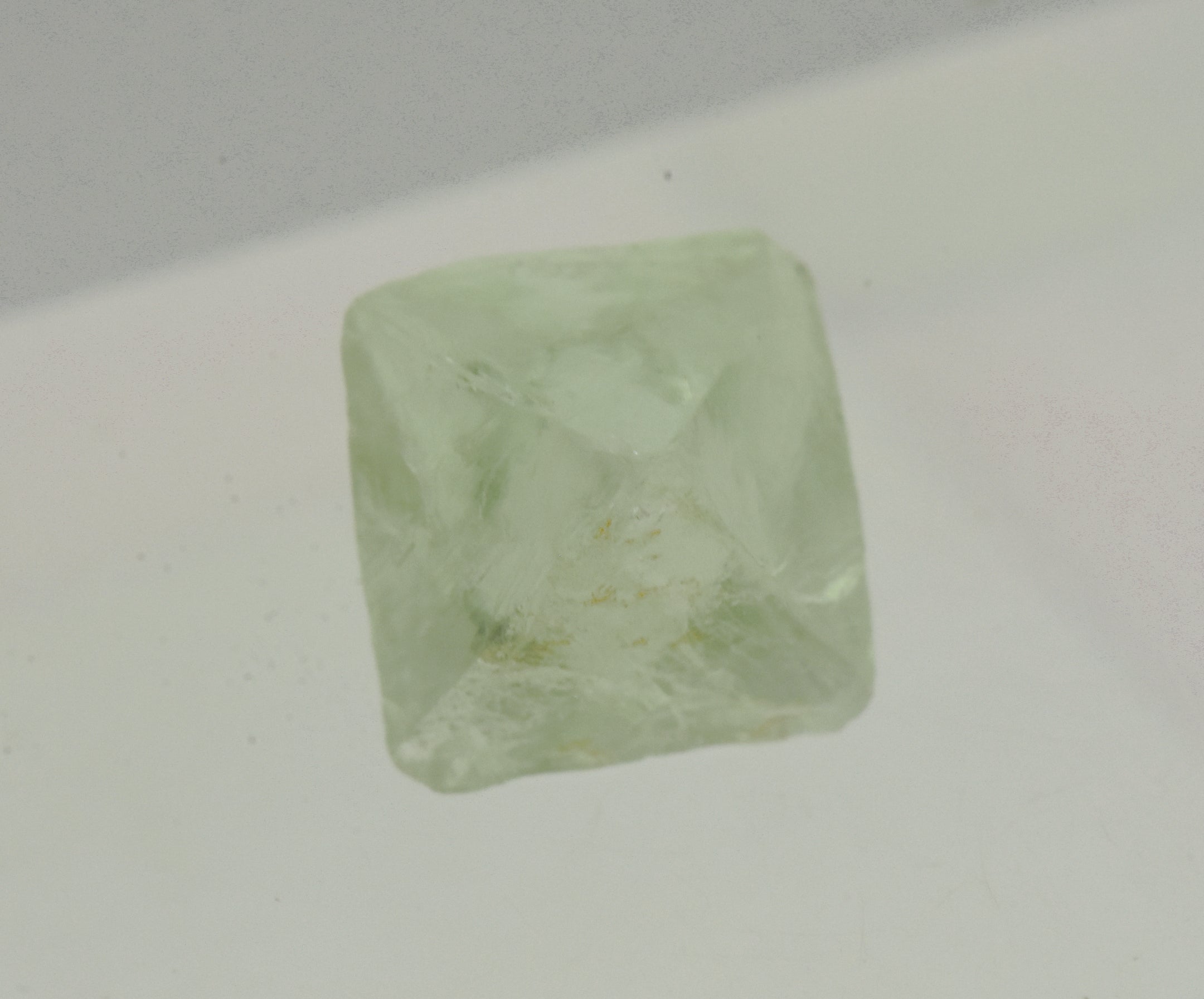 Single Green Fluorite Crystal - Argentina
