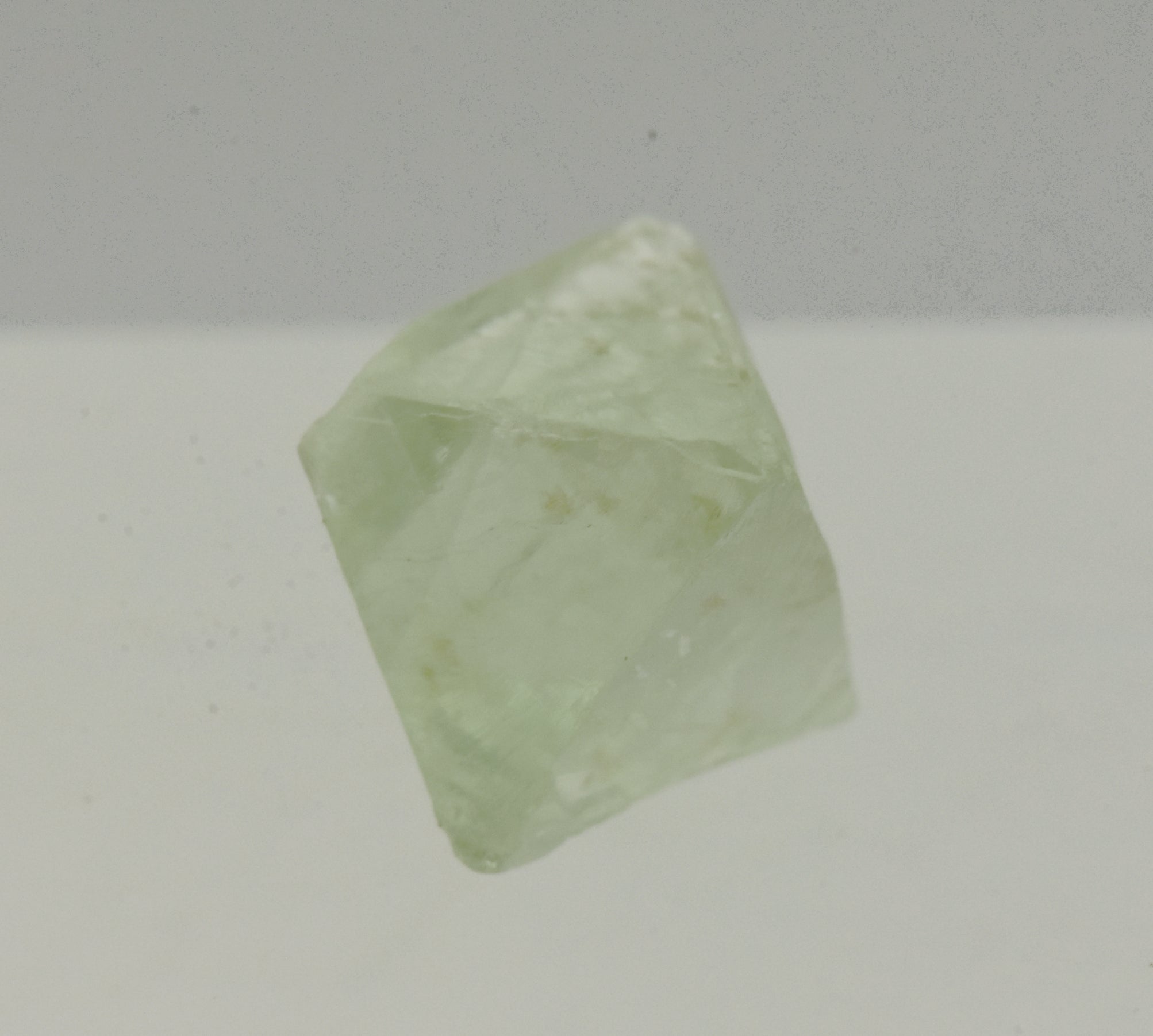 Single Green Fluorite Crystal - Argentina