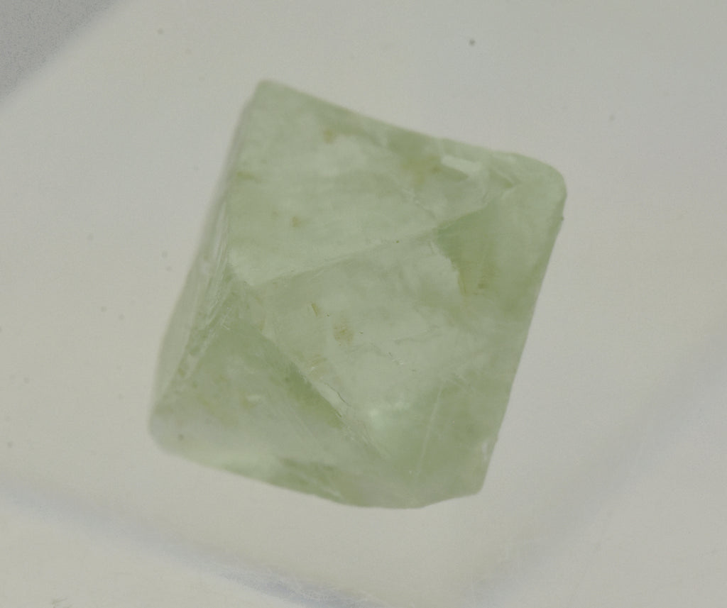 Single Green Fluorite Crystal - Argentina