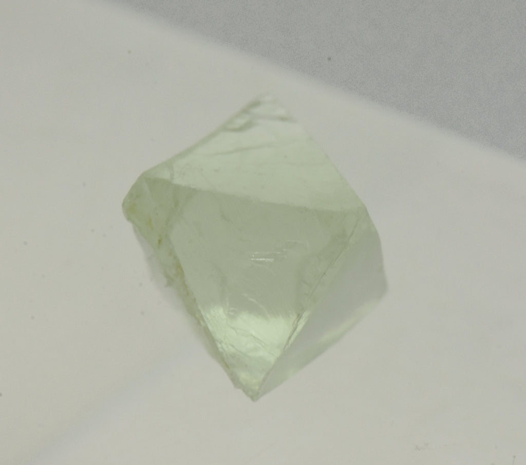 Single Green Fluorite Crystal - Argentina