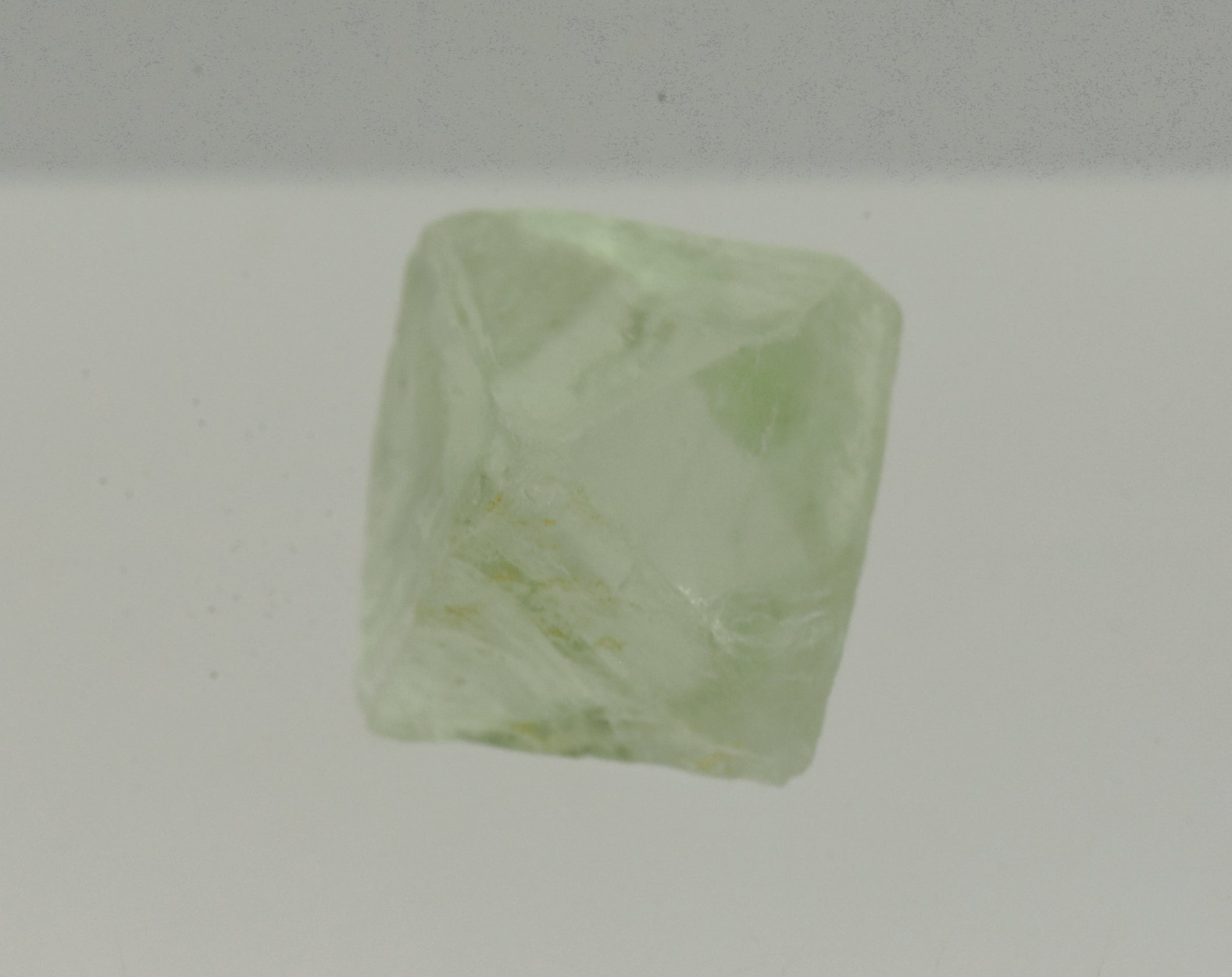 Single Green Fluorite Crystal - Argentina