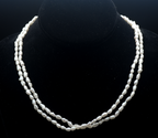 Vintage Freshwater Pearls Single Strand Necklace - 36"