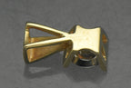 Vintage 14k Gold and Diamonds Pendant