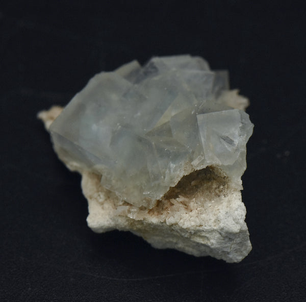 Light Greenish Blue Fluorite Crystal Cluster - Austria