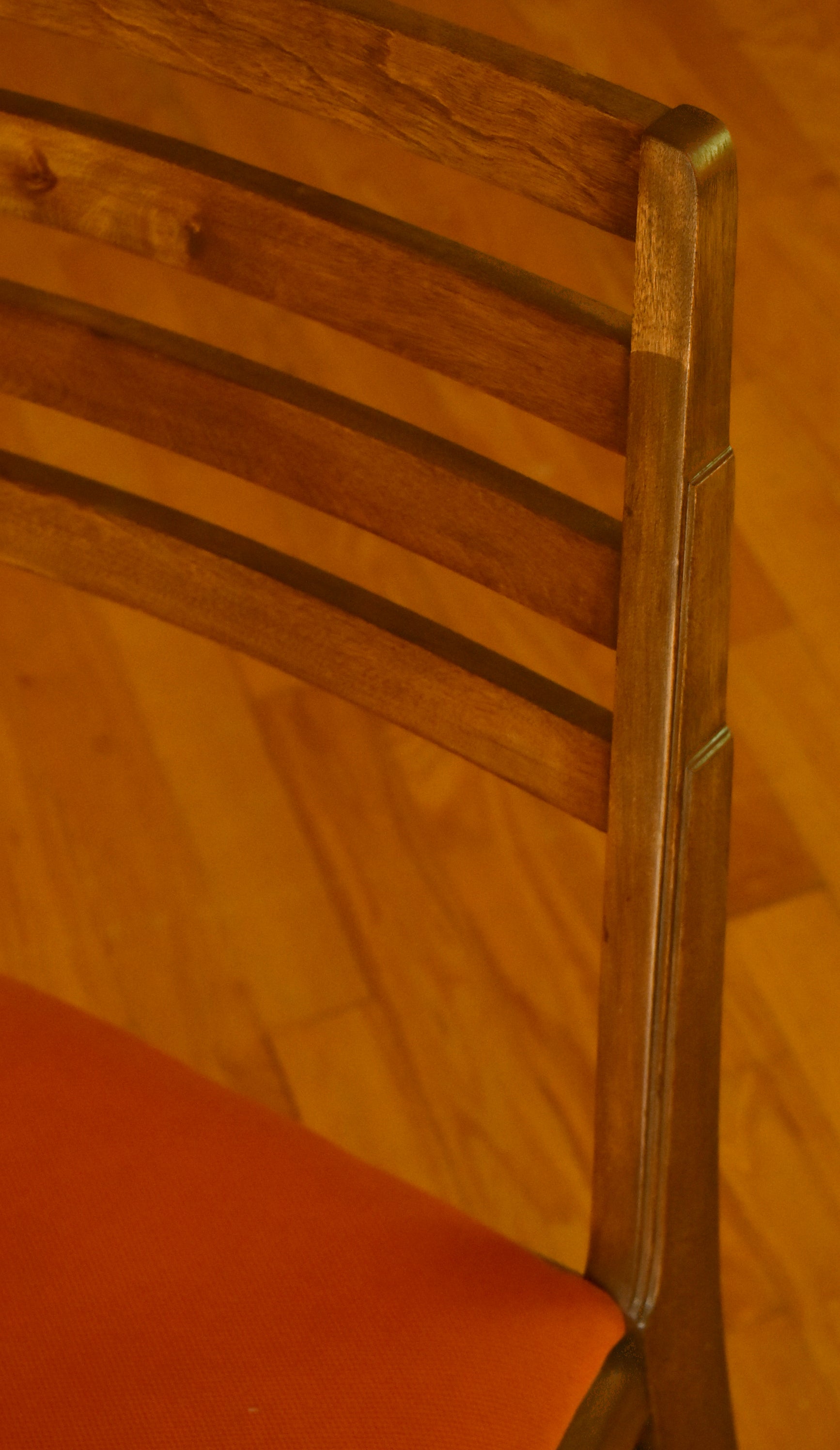 Vintage "Golden Gate Bridge" Art Deco Fully Restored Side Chair