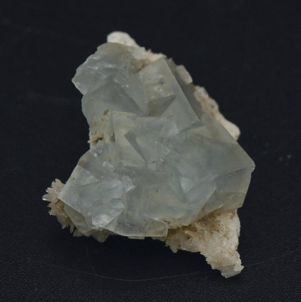 Light Greenish Blue Fluorite Crystal Cluster - Austria