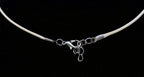 Vintage République de Guinée Stamp Sterling Silver Pendant Necklace