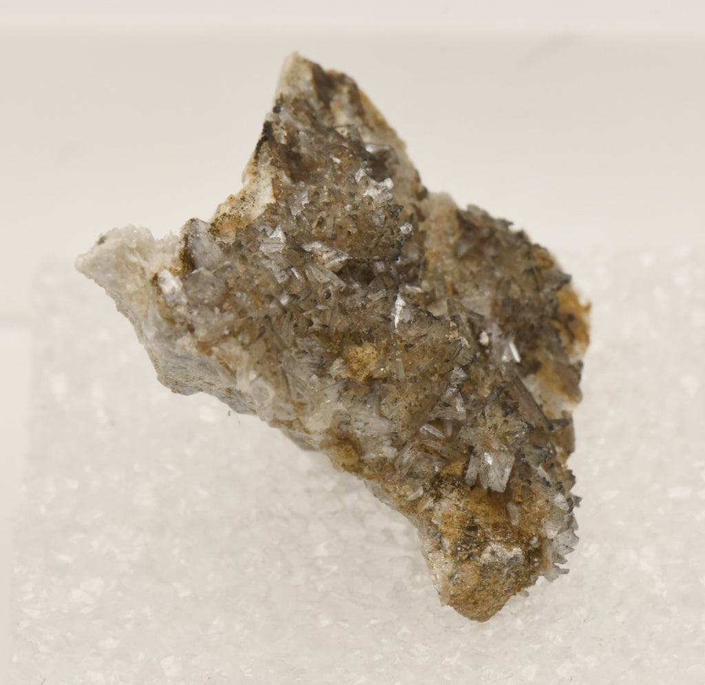 Gypsum Crystals on Matrix Thumbnail Specimen - Colorado