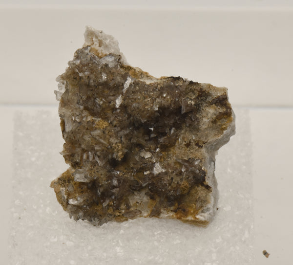 Gypsum Crystals on Matrix Thumbnail Specimen - Colorado