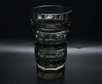Moser - Vintage Josef Hoffman Smoked Faceted Glass Vase - AS IS