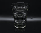 Moser - Vintage Josef Hoffman Smoked Faceted Glass Vase - AS IS
