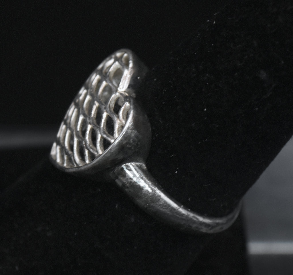 Ross-Simons - Vintage Sterling Silver Heart Ring- Size 7