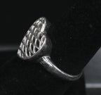 Ross-Simons - Vintage Sterling Silver Heart Ring- Size 7