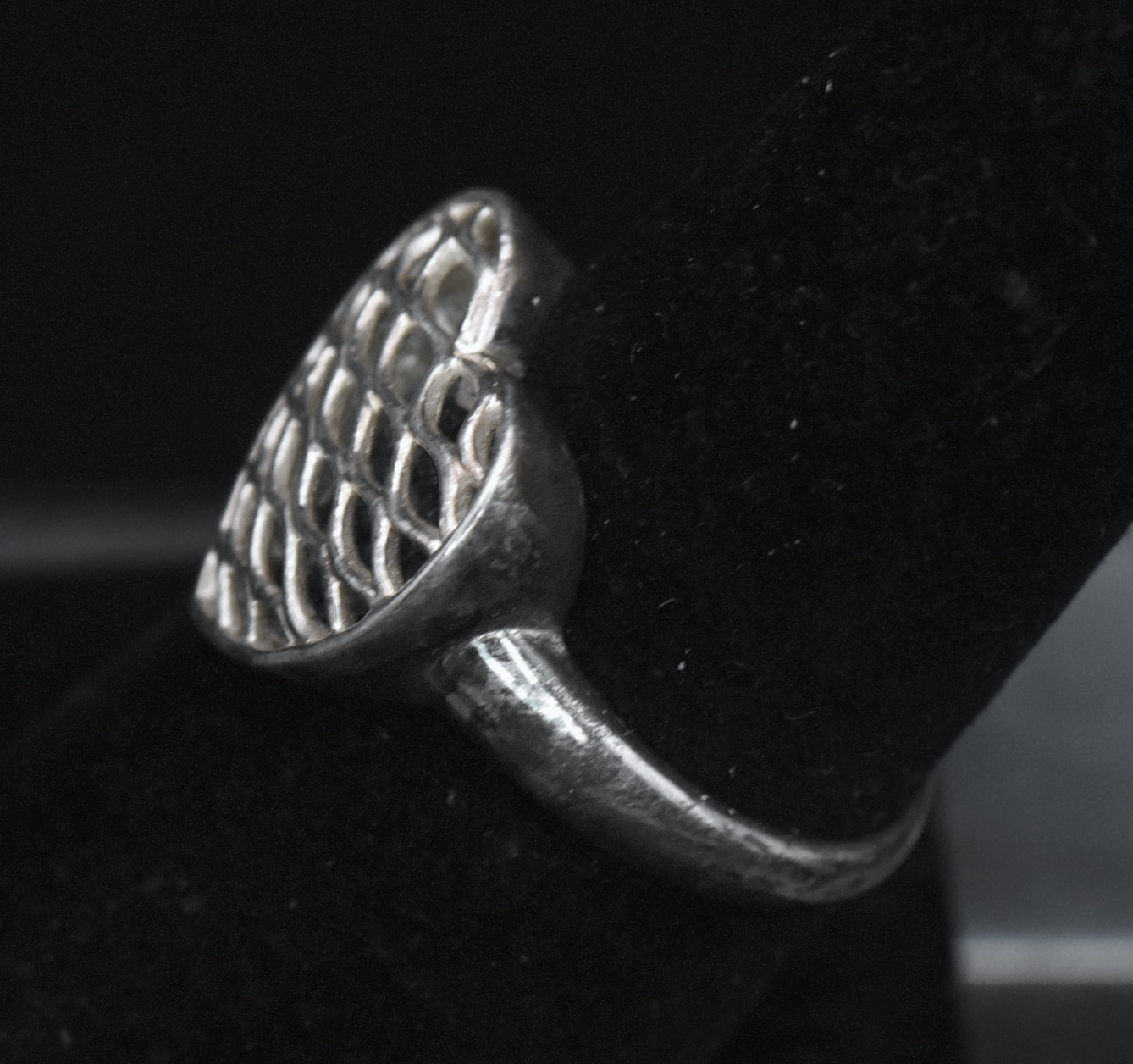 Ross-Simons - Vintage Sterling Silver Heart Ring- Size 7