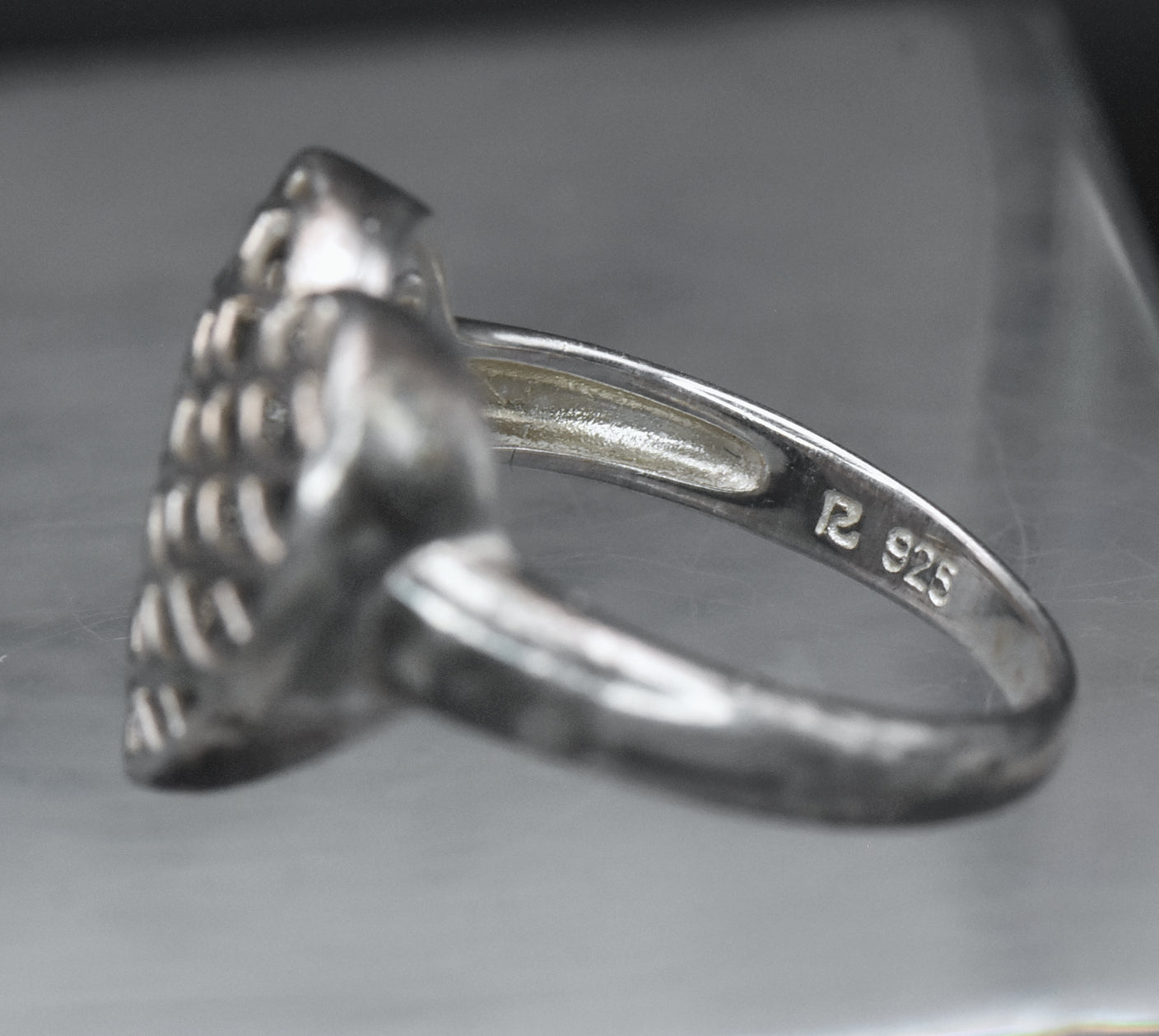 Ross-Simons - Vintage Sterling Silver Heart Ring- Size 7