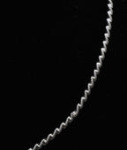 Milor - Vintage Sterling Silver Helix Chain Necklace
