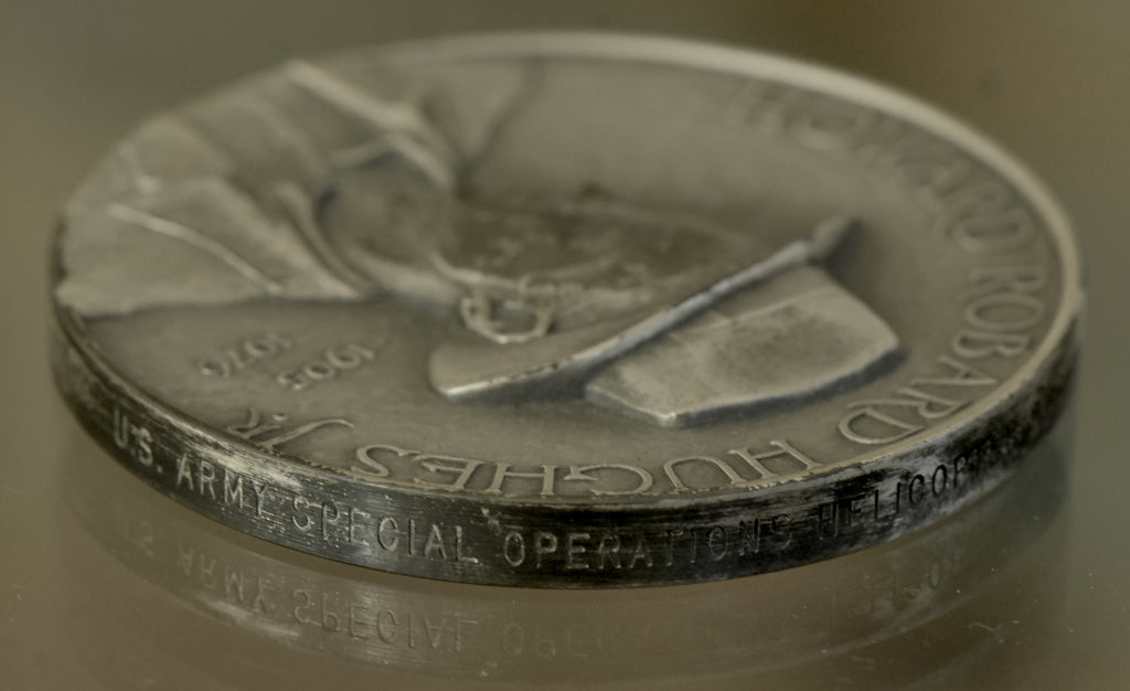 Howard Hughes Memorial Award Medal - .999 Fine Silver, Medallic Art Co., 1994 - 4.685ozt