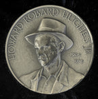 Howard Hughes Memorial Award Medal - .999 Fine Silver, Medallic Art Co., 1994 - 4.685ozt