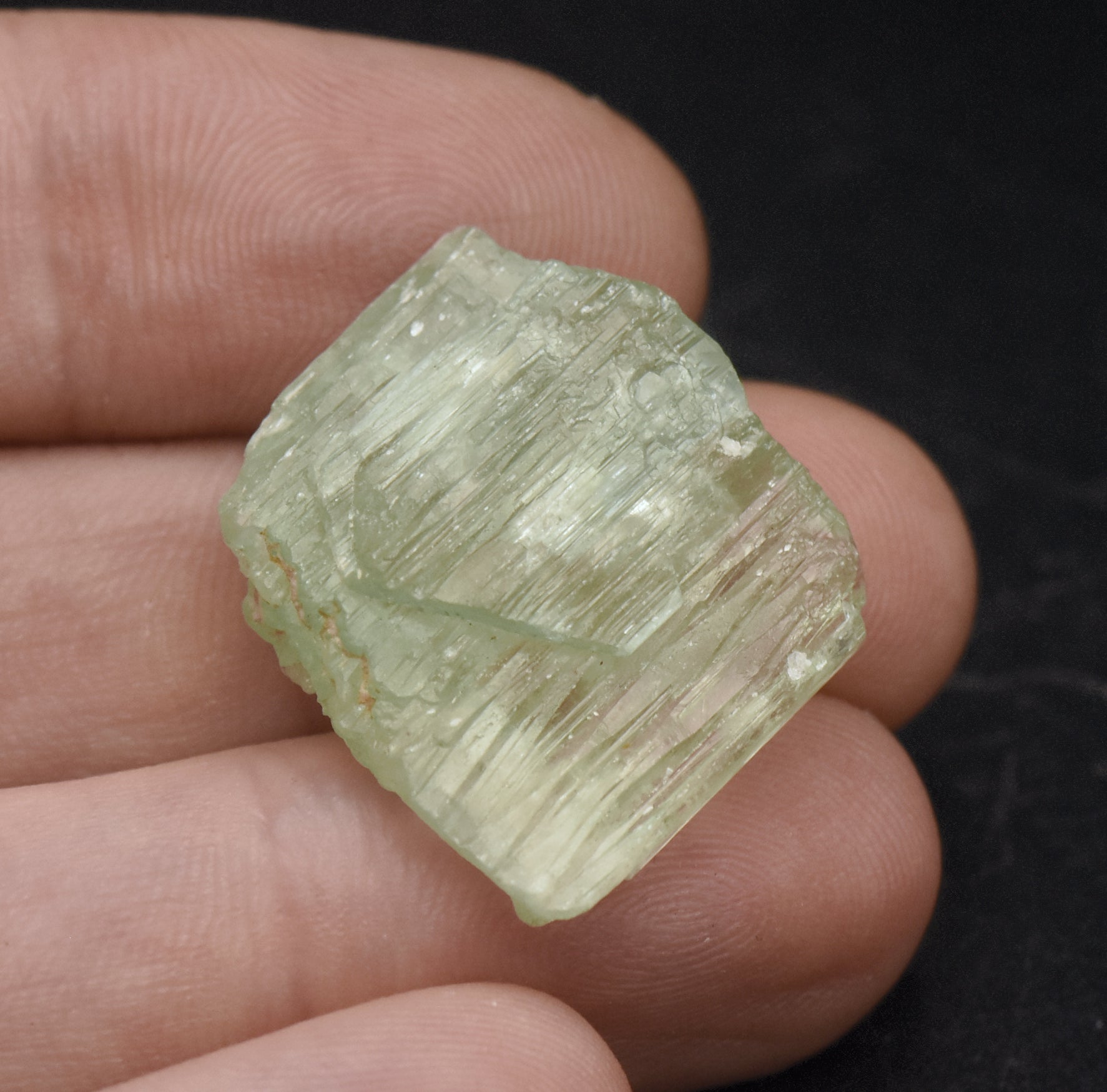Hiddenite Crystal Mineral Specimen - Afghanistan