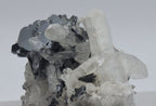 Hematite with Quartz Crystal Cluster Mineral Specimen - Arizona, USA