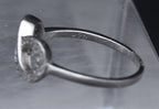 Sterling Silver Infinity Symbol CZ Ring - Size 7.25