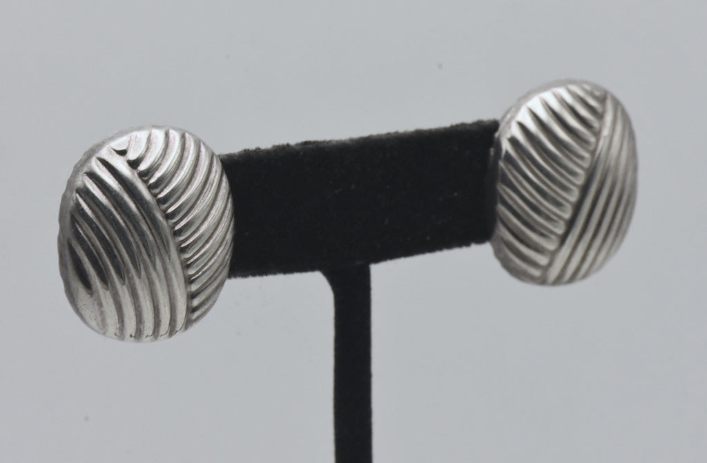 Vintage Italian Sterling Silver Earrings