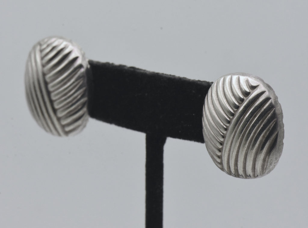Vintage Italian Sterling Silver Earrings