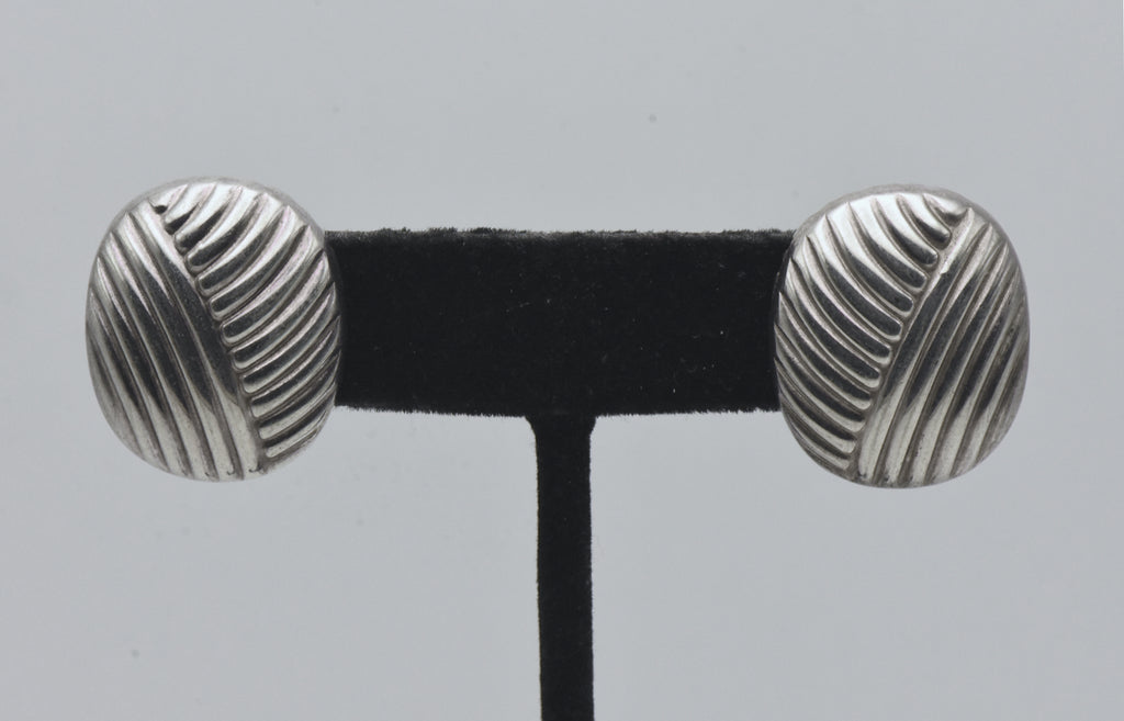 Vintage Italian Sterling Silver Earrings