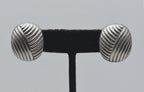 Vintage Italian Sterling Silver Earrings