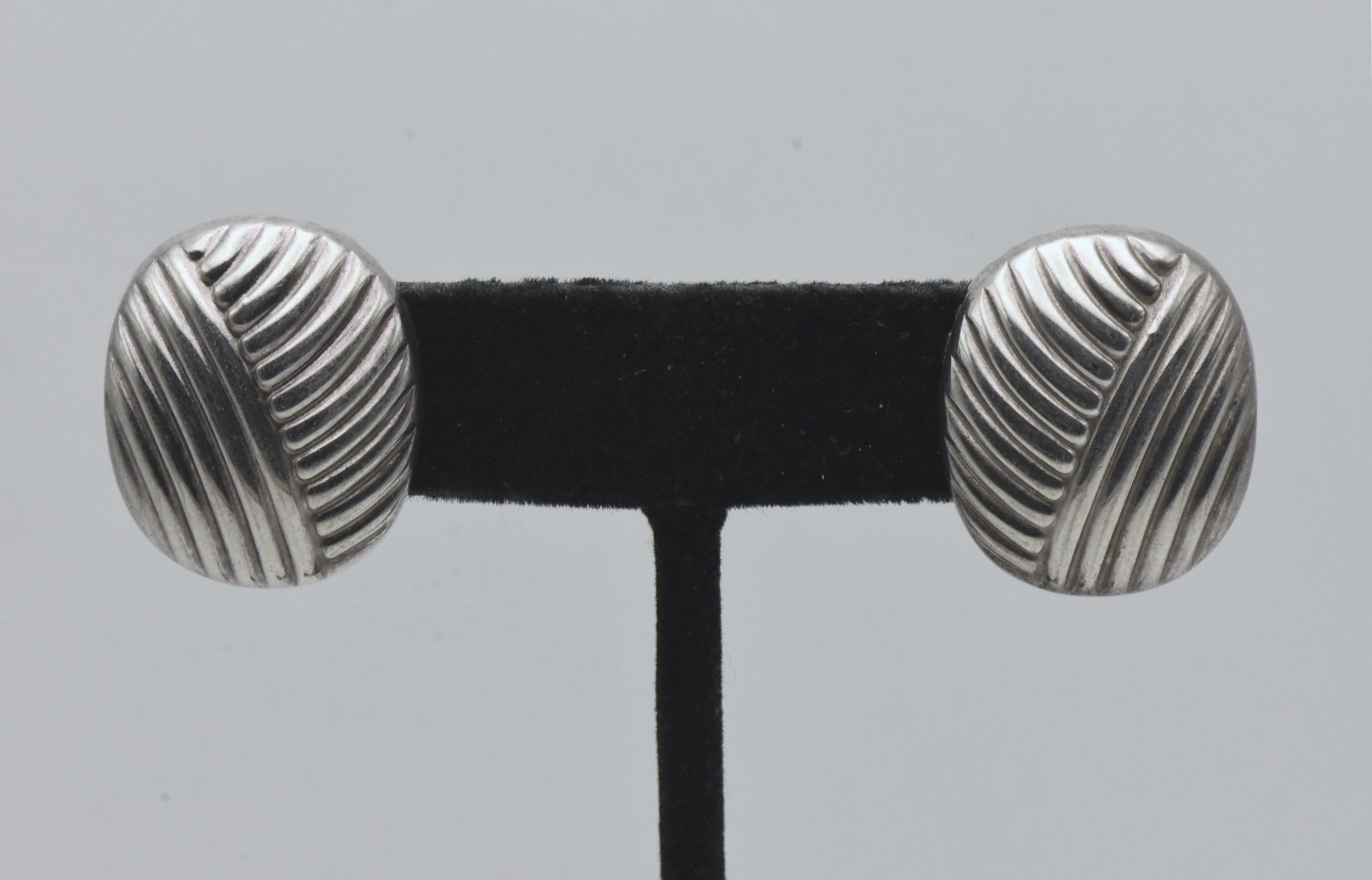 Vintage Italian Sterling Silver Earrings